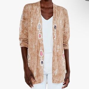 NIC+ZOE Women's Summer Escape Cardigan M